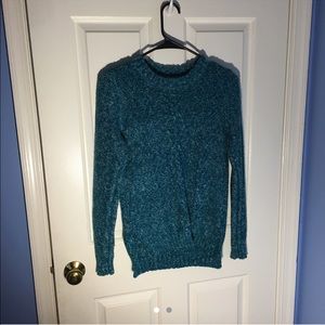 Turquoise Wool Sweater